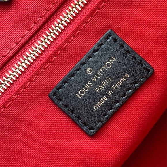 Louis Vuitton Brown and Gold Monogram Tote - Picture 4 of 9